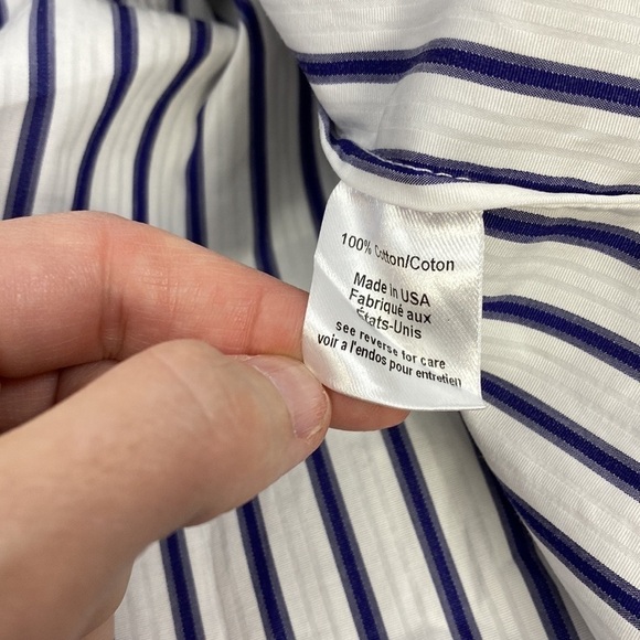 Caroline Consta Appolonia Striped Off-The-Shoulder Dress Size Small NWOT - Picture 10 of 14